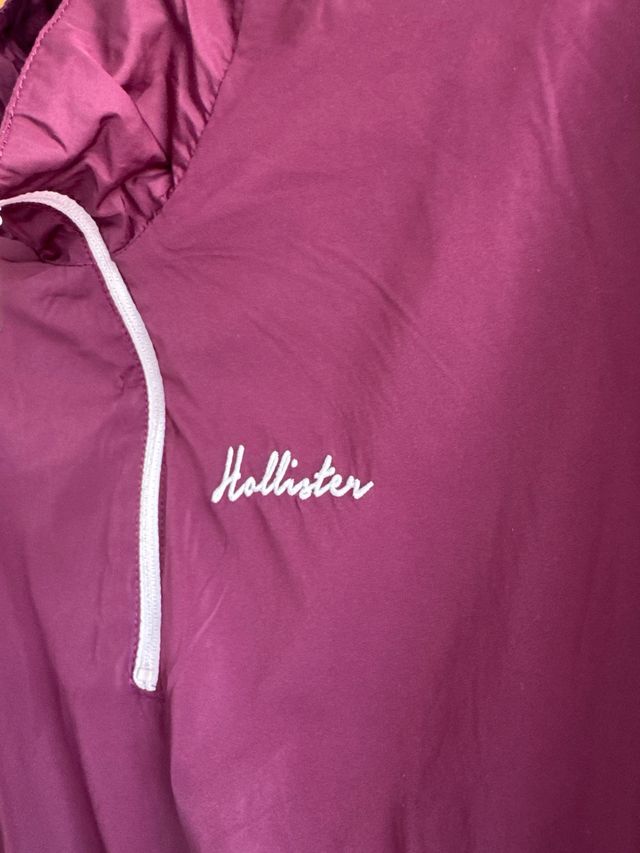 Sudadera Hollister mujer buganvilla con cremallera