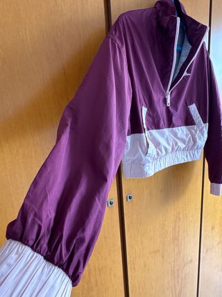 Sudadera Hollister mujer buganvilla con cremallera