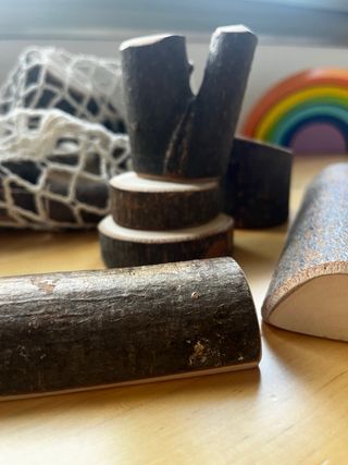 Juguetes de madera para bebé