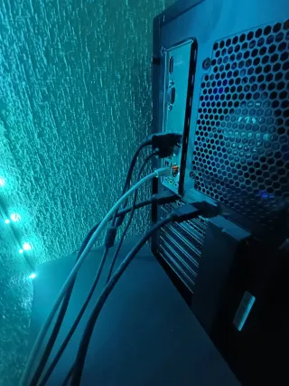PC Gaming Negro con RGB