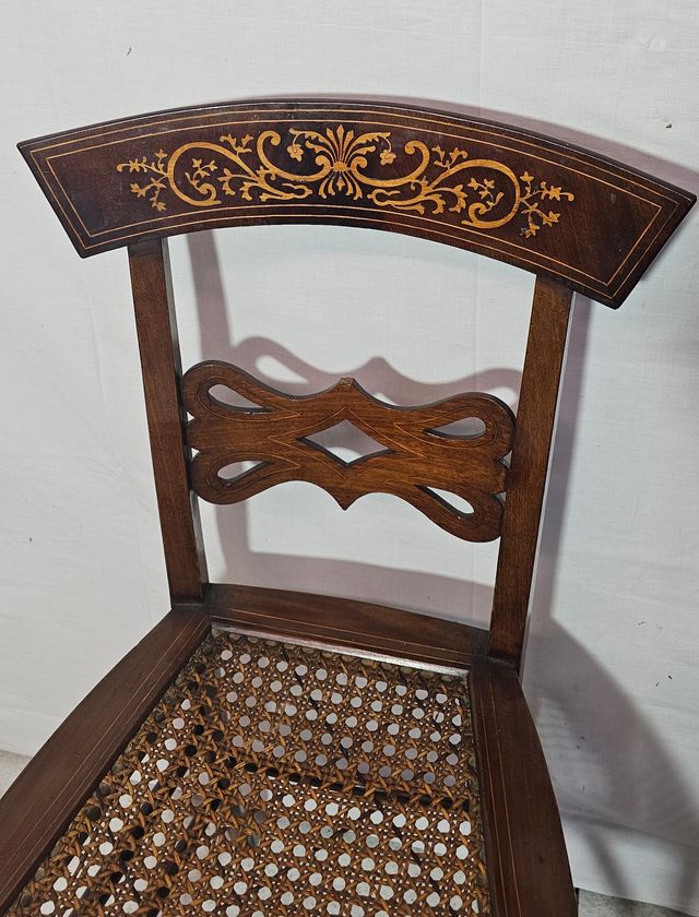 George Smith – Antica coppia di sedie in mogano