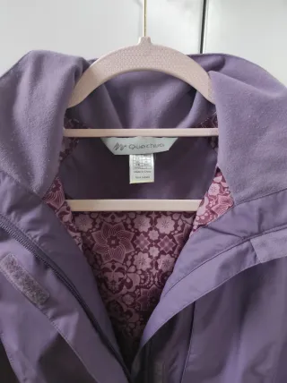 Cortavientos Quechua Mujer Morado