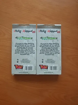 Señuelos Stalky Minnow 90mm 22gr