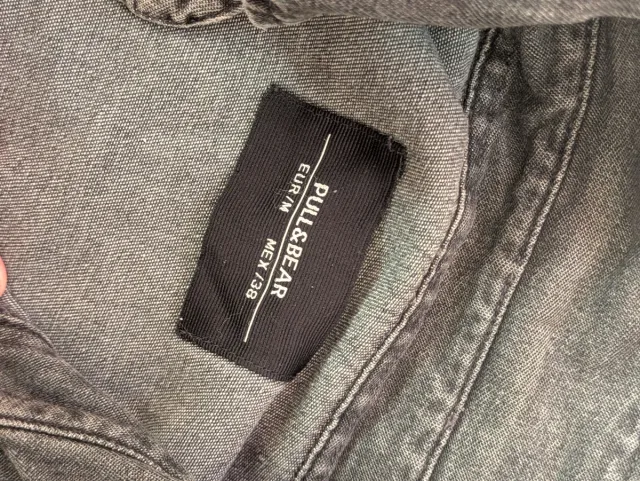 Camisa estilo vaquero gris