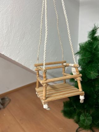 Hamaca infantil de madera