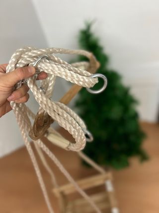 Hamaca infantil de madera