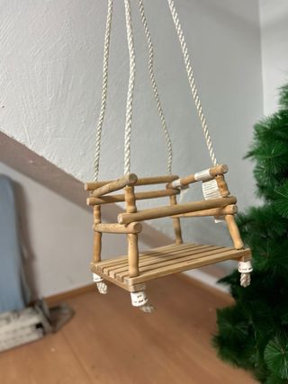Hamaca infantil de madera