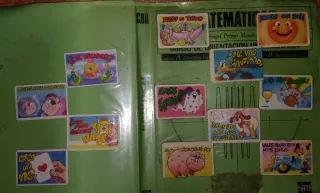 Pegatinas Bollycao 80s