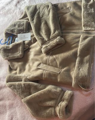Chaqueta Melya Melody Beige Forrada