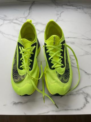 Nike Zoom Alphafly Next Verde y Negro