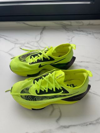 Nike Zoom Alphafly Next Verde y Negro