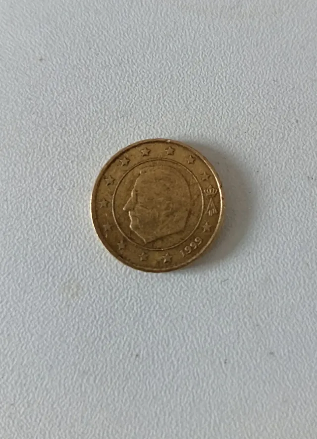 Moneda 10 céntimos Bélgica 1999