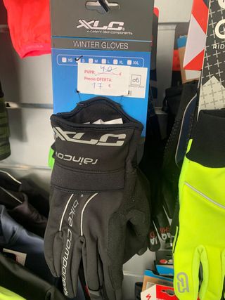 Guantes XLC Invierno Frío/Lluvia Doble Capa