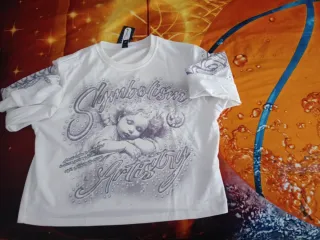 Sudadera Romwe Oversized Blanca