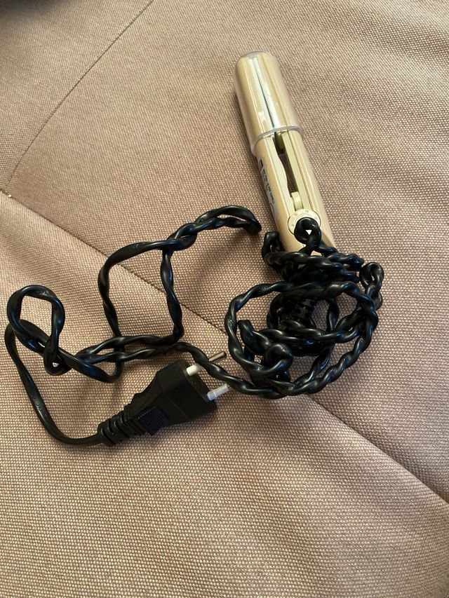 Mini piastra da viaggio beigelunghezza cm 14