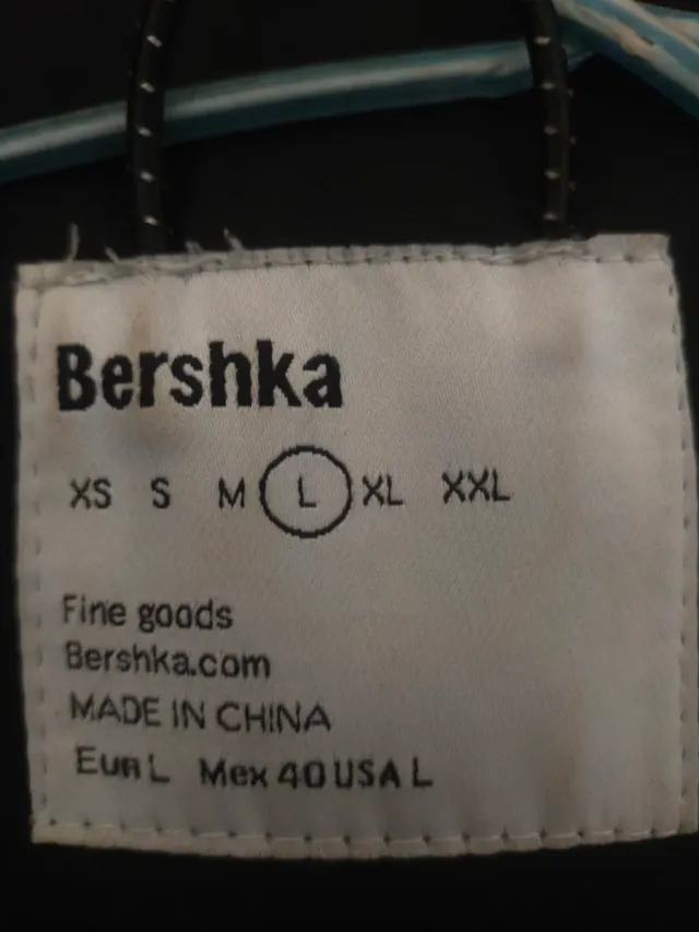 Cazadora Negra Hombre