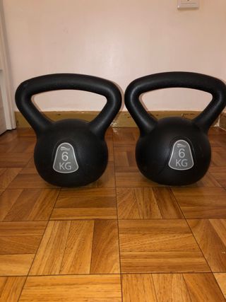 2 Mancuernas Rusas 6 kg