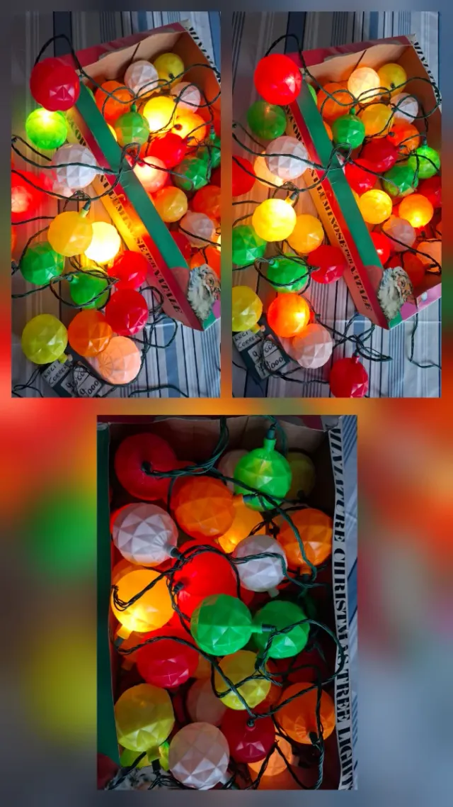 Luci di Natale Vintage