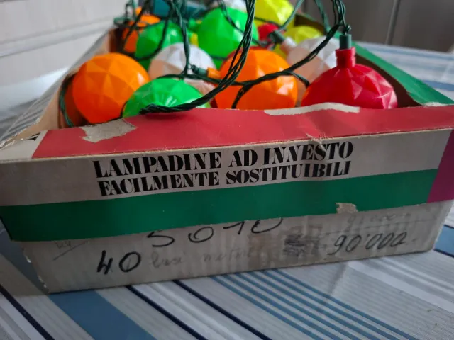 Luci di Natale Vintage