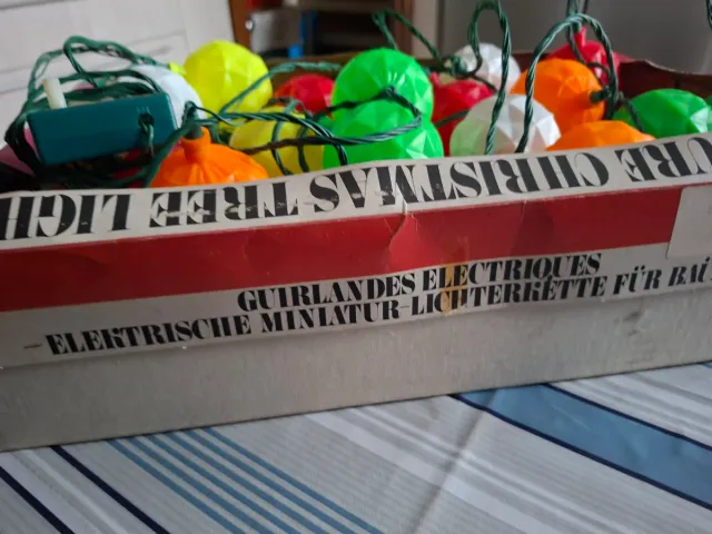 Luci di Natale Vintage