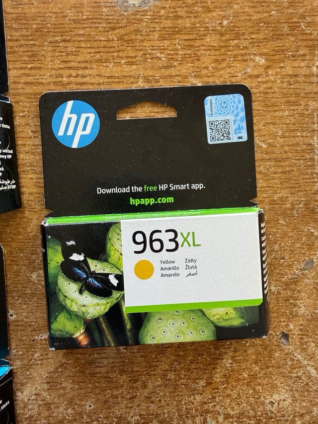 Cartuchos de tinta HP 963 y 963XL