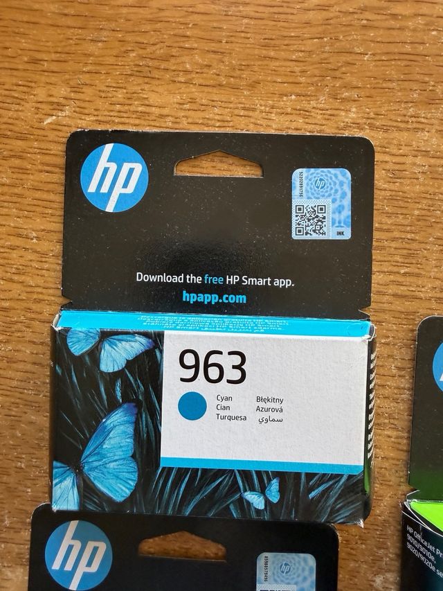 Cartuchos de tinta HP 963 y 963XL