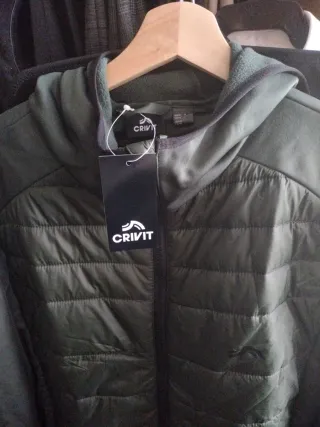 Chaqueta deportiva soft verde