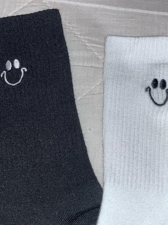 Pack 2 calcetines smiley
