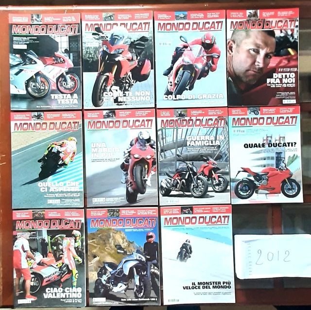 Riviste Mondo Ducati Annata Completa 2012