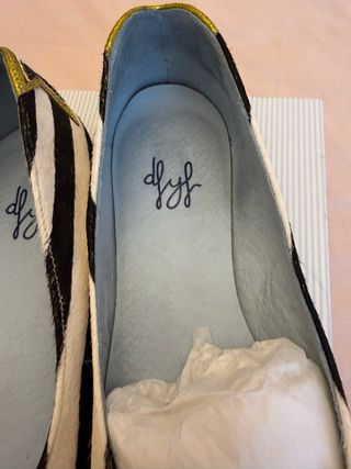 Bailarinas De Flores y Floreros Talla 41