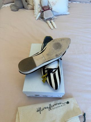 Bailarinas De Flores y Floreros Talla 41