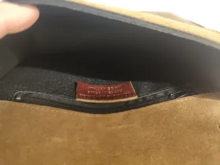 Bolso marrón efecto piel serpiente