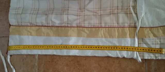 Edredón y chichonera cuna