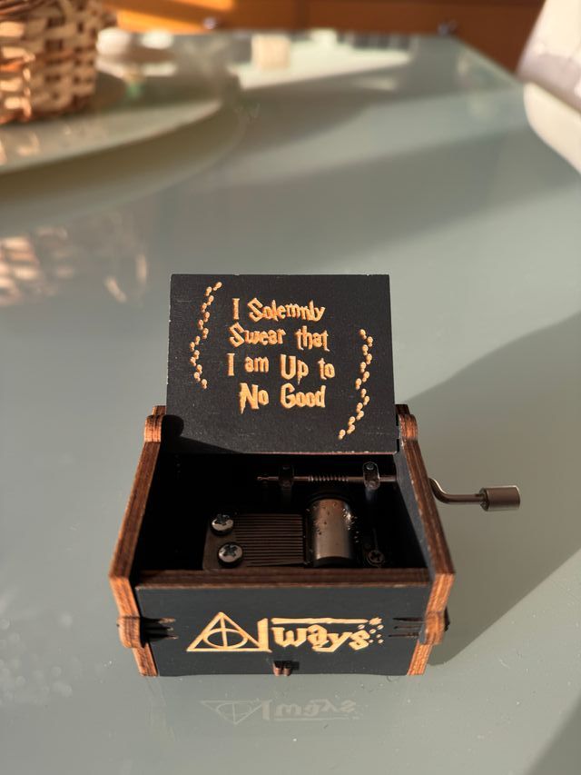 Caja de música Harry Potter