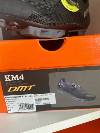 Zapatillas DMT KM4 Black/Black Talla 43