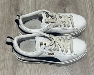 Zapatillas Puma Blancas Plataforma