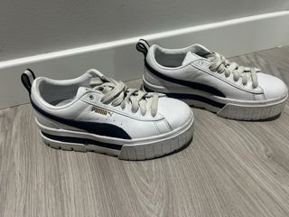 Zapatillas Puma Blancas Plataforma