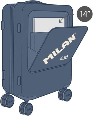 Maleta Cabina Rígida Milan 55cm