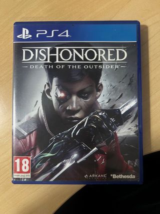 Dishonored: Death of the Outsider PS4