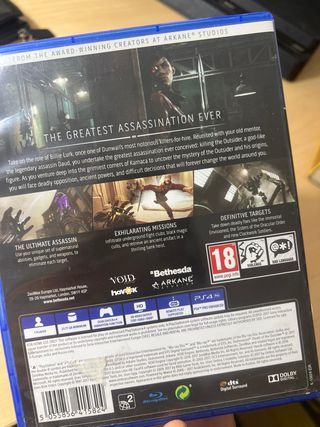 Dishonored: Death of the Outsider PS4