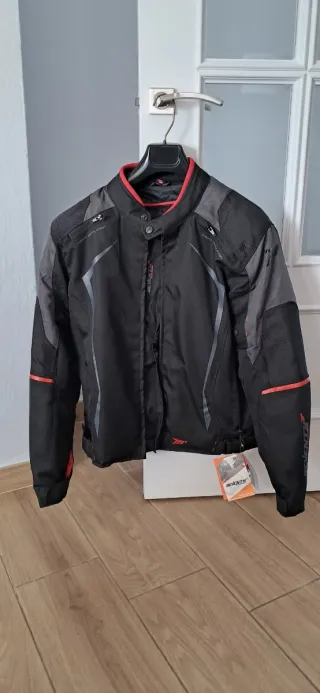 Chaqueta Moto Seventy Degrees Negra