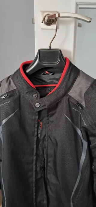 Chaqueta Moto Seventy Degrees Negra