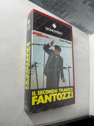 VHS Il Secondo Tragico Fantozzi - Paolo Villaggio