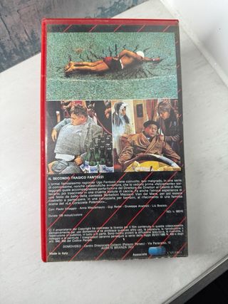 VHS Il Secondo Tragico Fantozzi - Paolo Villaggio