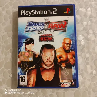 PlayStation 2 Smackdown vs. Raw 2008 🇮🇹
