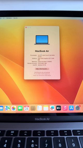 MacBook Air 2019 Gris Espacial