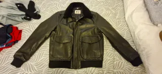 Cazadora Schott Piel Negra