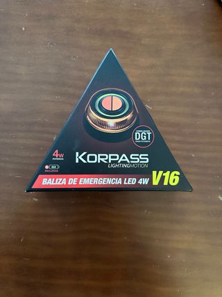 2 Balizas de emergencia V16 Korpass