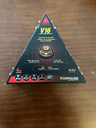 2 Balizas de emergencia V16 Korpass