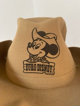 Sombrero Euro Disney Mickey Mouse Vintage